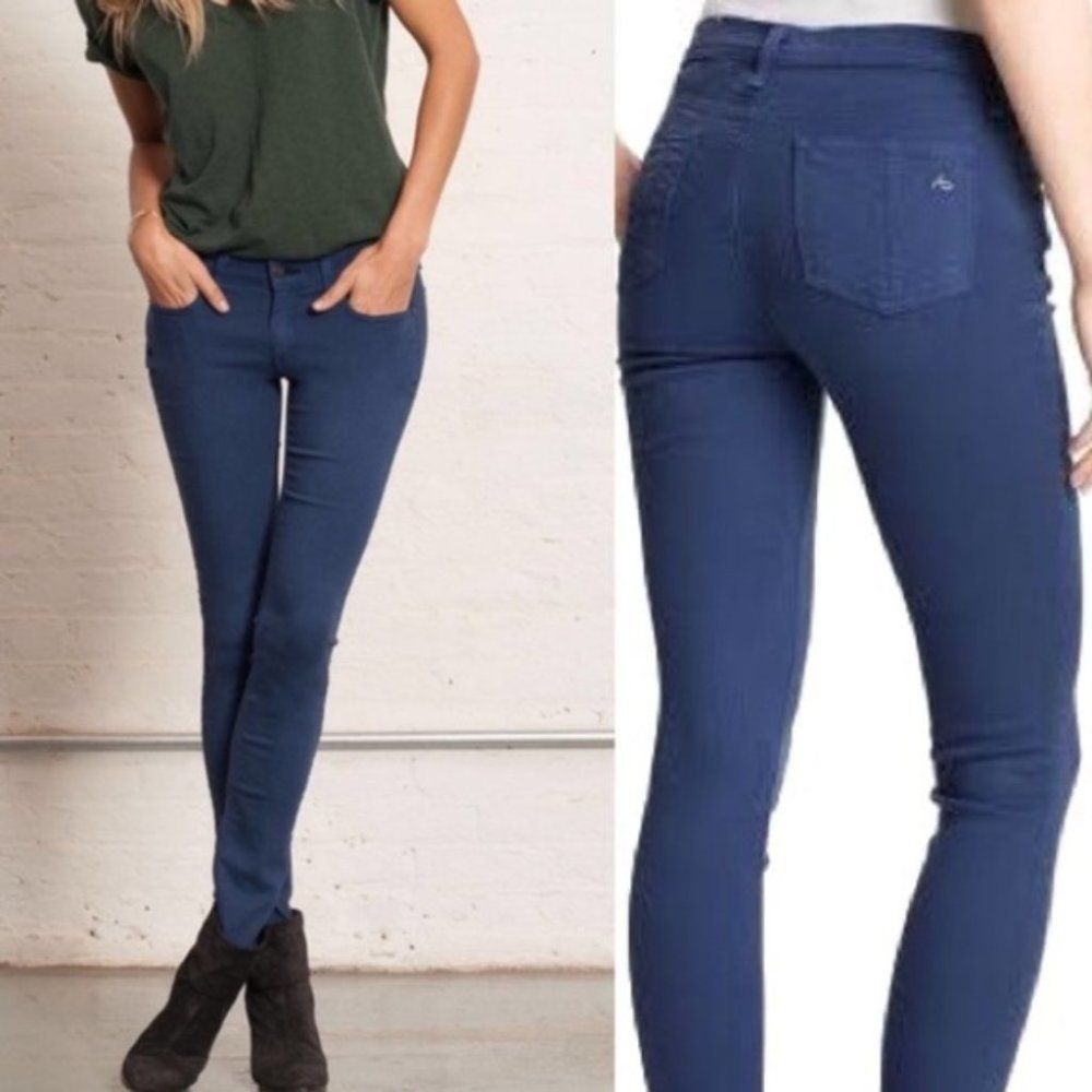 rag & bone Women's Skinny Jeans - Deep Blue